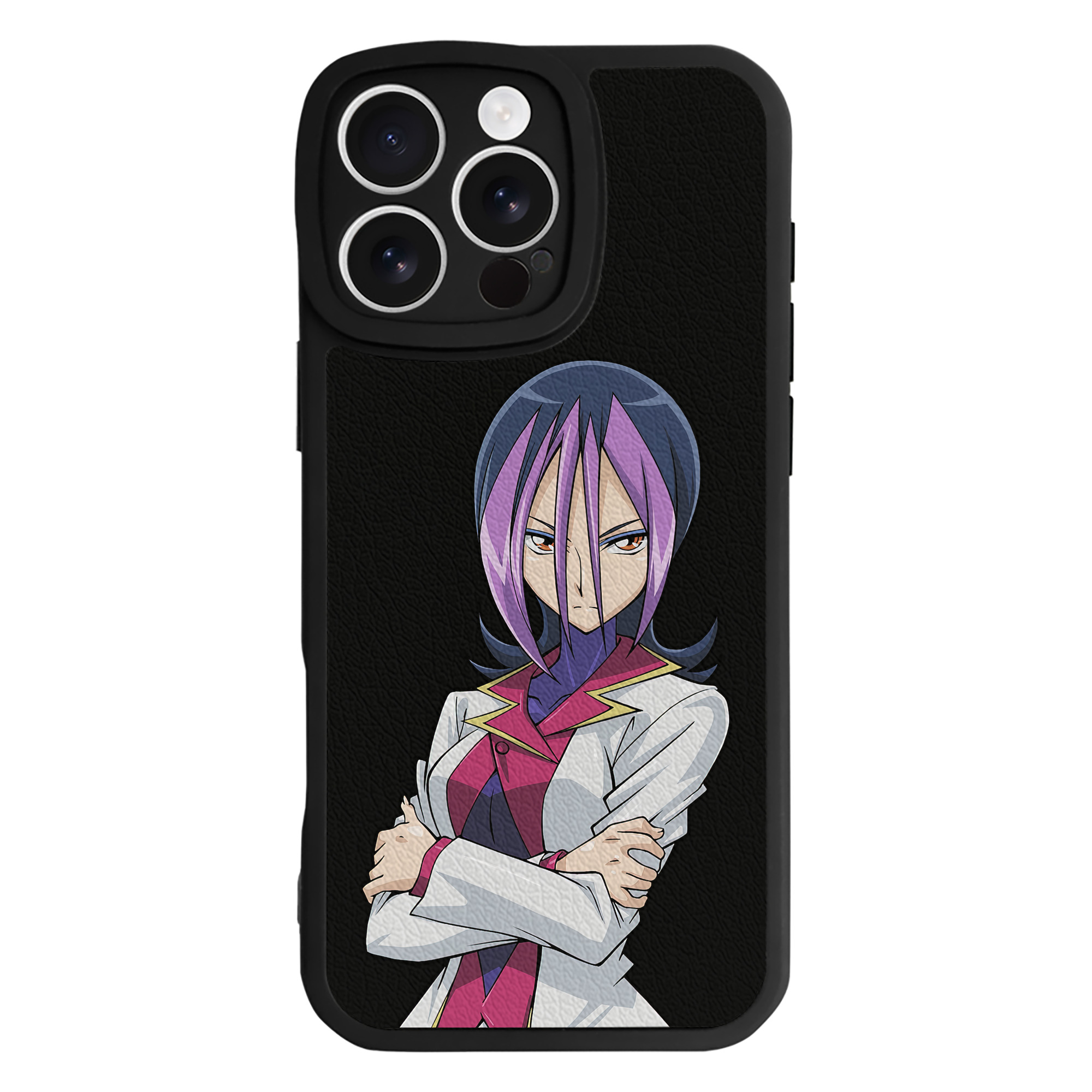遊☆戯☆王 Yu-Gi-Oh! 【iPhone 16シリーズ対応】シリコンスマホケース（レザー調） 材質：シリコン